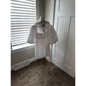 Danielle Bernstein Size 8 Wide Puff Sleeve Bodice fit New with tags